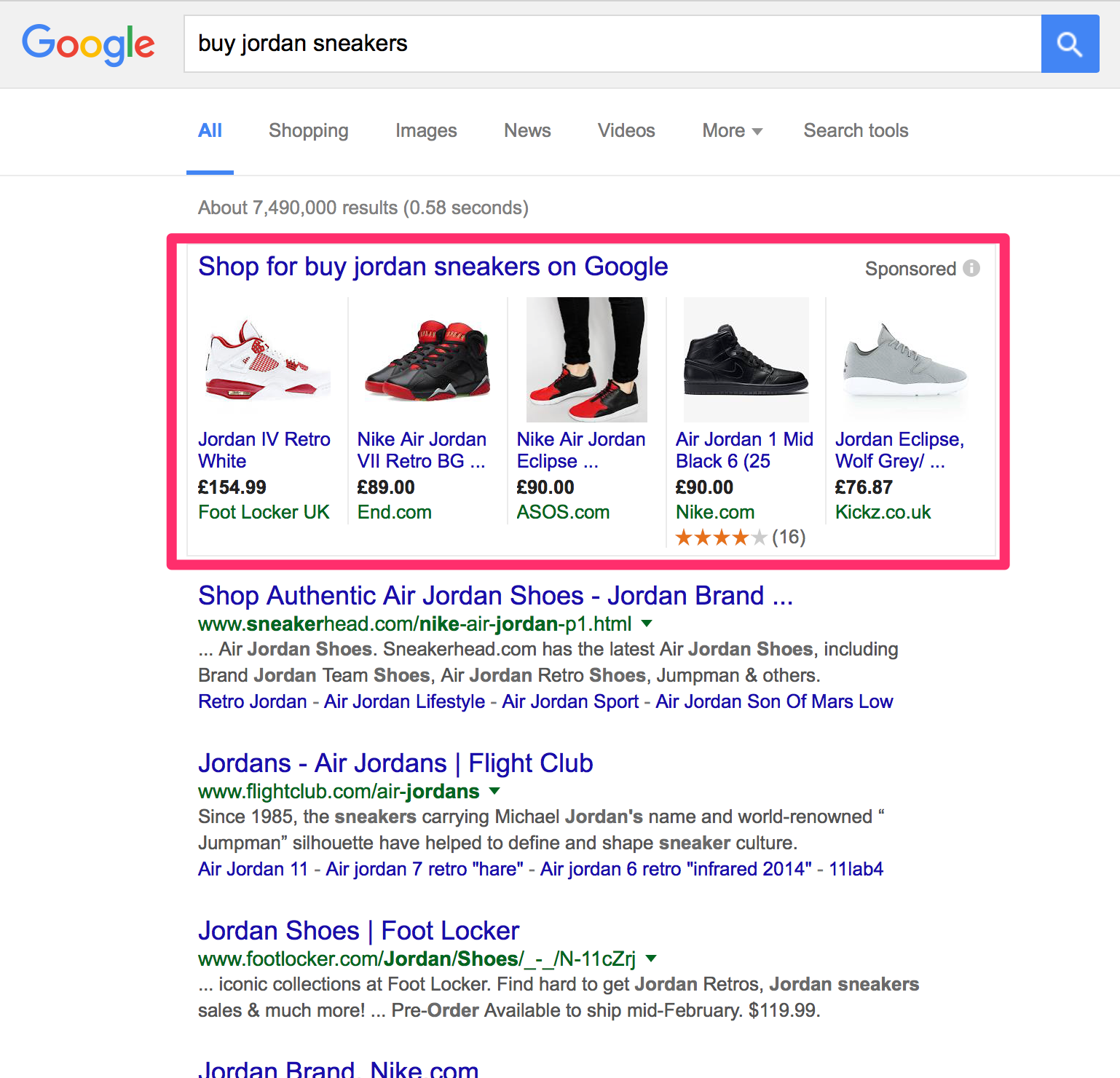 Google Shopping Ad Campaign
